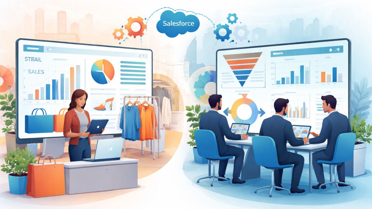 Salesforce Analytics for Retail vs B2B Businesses What’s Different