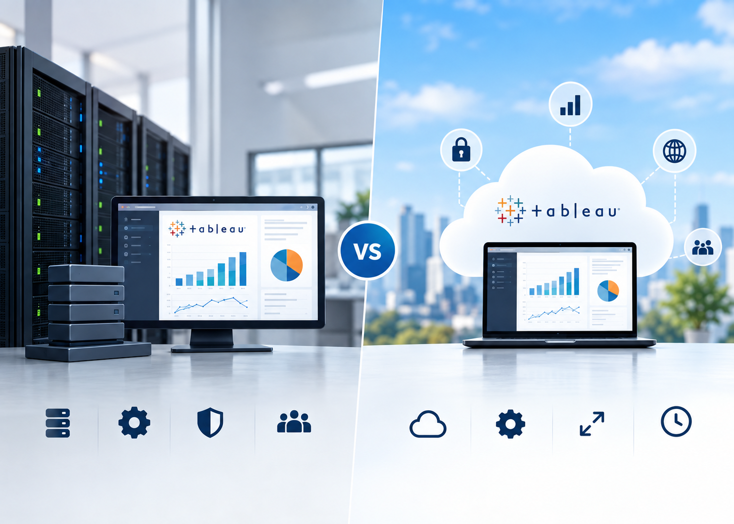 Tableau Server vs Tableau Cloud: Key Differences Explained